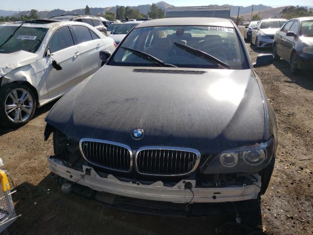 WBAHL83518DT11700 - 2008 BMW 750I I BLACK photo 5