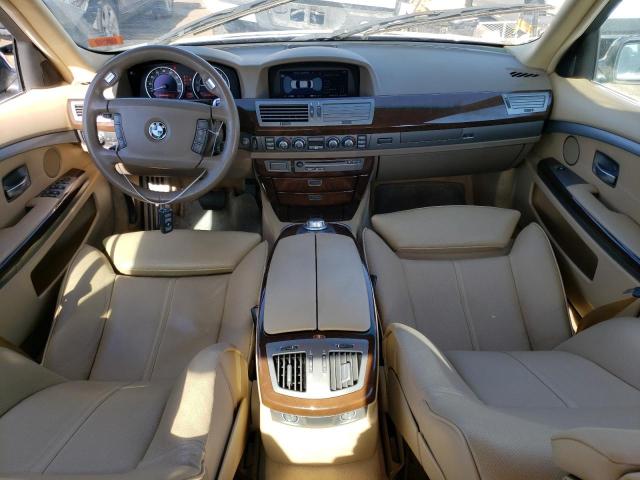 WBAHL83518DT11700 - 2008 BMW 750I I BLACK photo 8