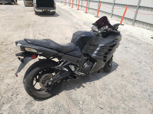 JKBZXNE16CA002776 - 2012 KAWASAKI ZX1400 EC BLACK photo 4