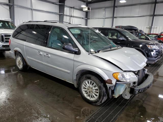 2C4GT54L84R568385 - 2004 CHRYSLER TOWN & COU TOURING SILVER photo 4