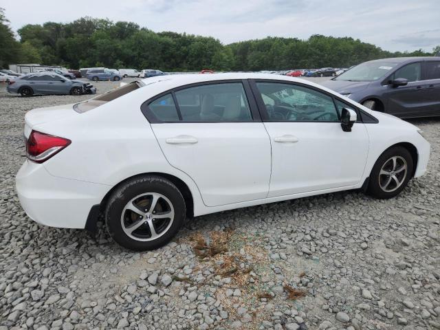 19XFB2F73FE107466 - 2015 HONDA CIVIC SE WHITE photo 3