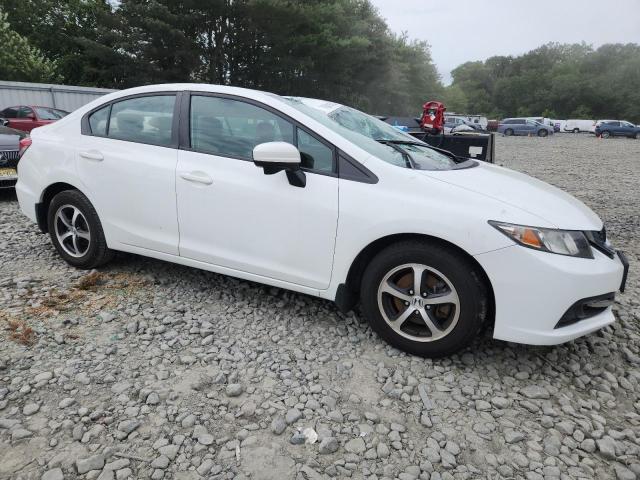 19XFB2F73FE107466 - 2015 HONDA CIVIC SE WHITE photo 4