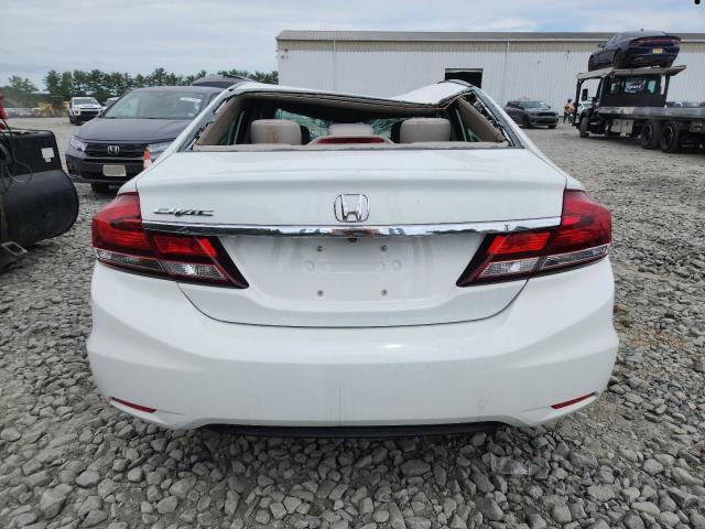 19XFB2F73FE107466 - 2015 HONDA CIVIC SE WHITE photo 6