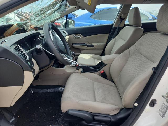 19XFB2F73FE107466 - 2015 HONDA CIVIC SE WHITE photo 7