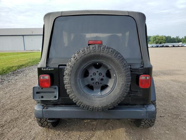 1J4FA59S52P775343 - 2002 JEEP WRANGLER / SAHARA BLACK photo 6