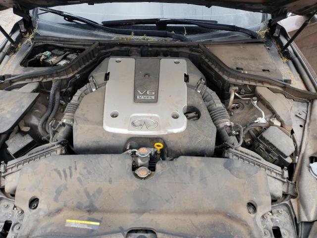 JN1BV7AR7EM687433 - 2014 INFINITI Q50 BASE BROWN photo 11