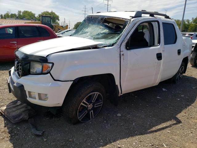 5FPYK1F71CB458280 - 2012 HONDA RIDGELINE SPORT WHITE photo 1