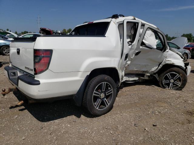 5FPYK1F71CB458280 - 2012 HONDA RIDGELINE SPORT WHITE photo 3