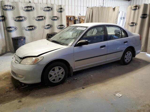1HGES16304L008905 - 2004 HONDA CIVIC DX VP Gümüş foto 1