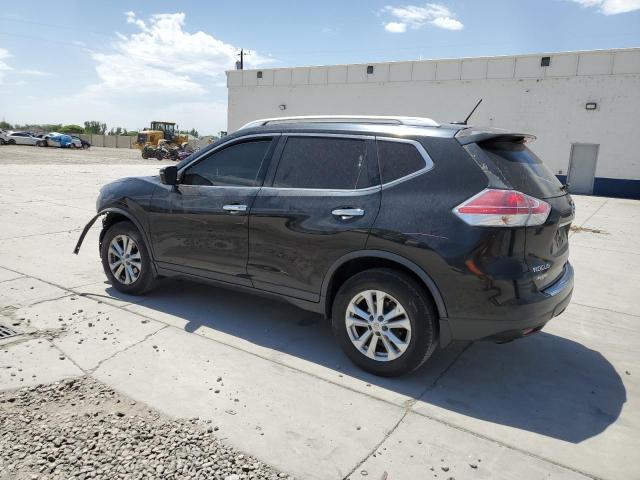 KNMAT2MT4GP656943 - 2016 NISSAN ROGUE S BLACK photo 2
