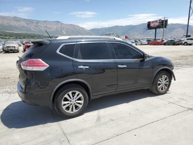 KNMAT2MT4GP656943 - 2016 NISSAN ROGUE S BLACK photo 3
