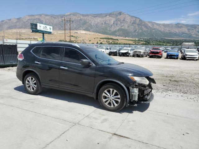 KNMAT2MT4GP656943 - 2016 NISSAN ROGUE S BLACK photo 4