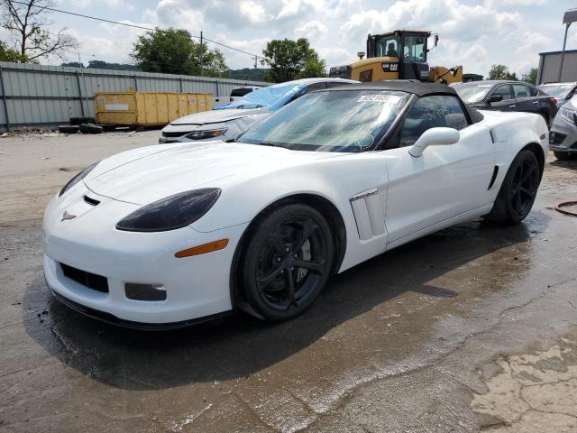 1G1YV3DWXB5110282 - 2011 CHEVROLET CORVETTE GRAND SPORT WHITE photo 1