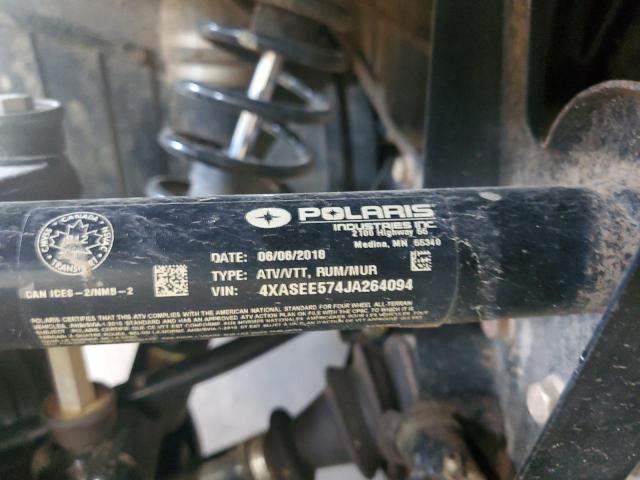 4XASEE574JA264094 - 2018 POLARIS SPORTSMAN 570 EPS 绿色 照片 10