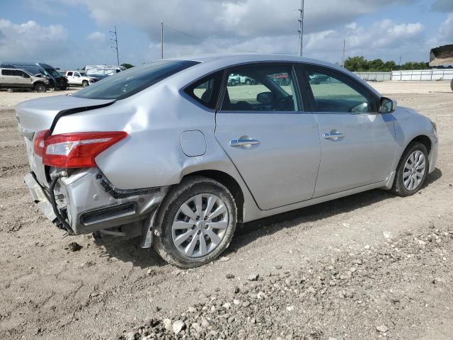 3N1AB7AP7KY271426 - 2019 NISSAN SENTRA S SILVER photo 3