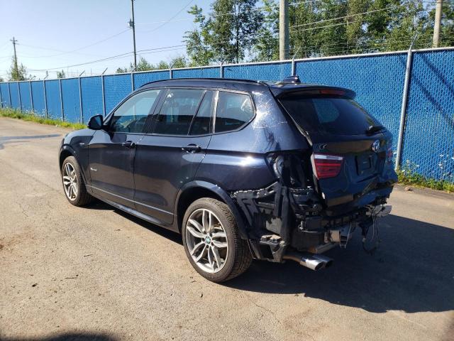 5UXWX7C3XH0W39744 - 2017 BMW X3 XDRIVE35I BLACK photo 2