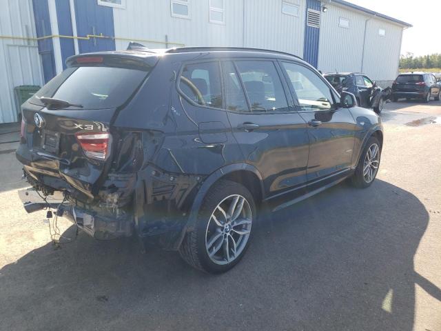 5UXWX7C3XH0W39744 - 2017 BMW X3 XDRIVE35I BLACK photo 3