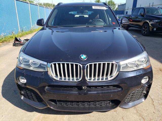 5UXWX7C3XH0W39744 - 2017 BMW X3 XDRIVE35I BLACK photo 5