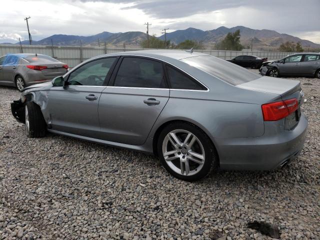 WAUHGAFC9EN034788 - 2014 AUDI A6 PRESTIGE SILVER photo 2