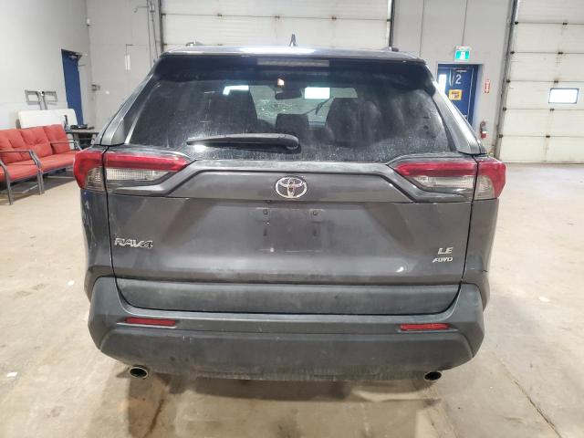 2T3B1RFV3KW060074 - 2019 TOYOTA RAV4 LE ნაცრისფერი ფოტო 6