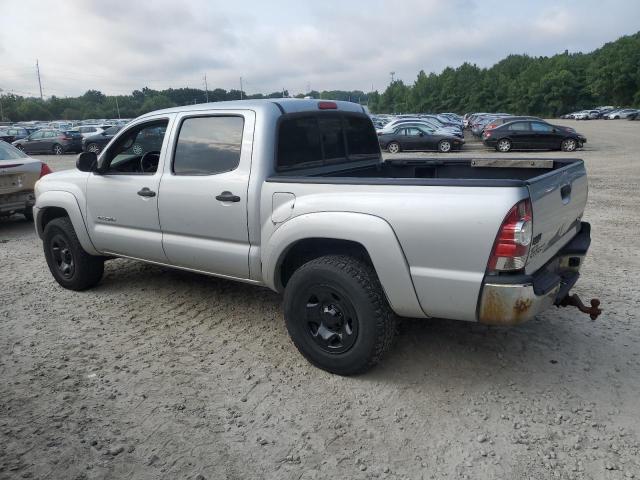 5TELU4EN8AZ741866 - 2010 TOYOTA TACOMA DOUBLE CAB SILVER photo 2