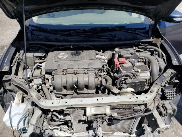 3N1AB7AP5EL618446 - 2014 NISSAN SENTRA S BLUE photo 11