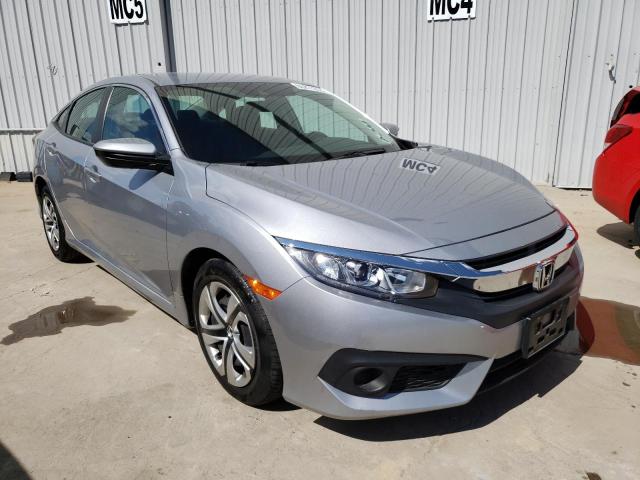 2HGFC2F66HH503453 - 2017 HONDA CIVIC LX SILVER photo 4