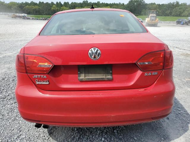 3VWDX7AJ7DM362694 - 2013 VOLKSWAGEN JETTA SE RED photo 6