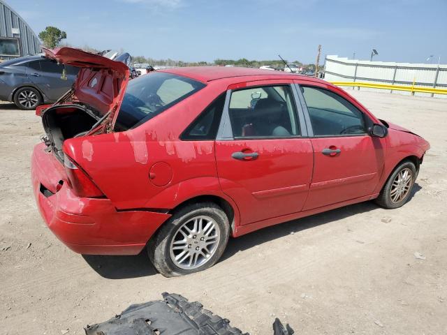 1FAFP34N87W236230 - 2007 FORD FOCUS ZX4 RED photo 3