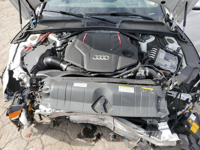 WAUY4GF52MN002650 - 2021 AUDI S5 PRESTIGE WHITE photo 11