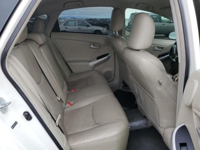 JTDKN3DU2A5207910 - 2010 TOYOTA PRIUS თეთრი ფოტო 10