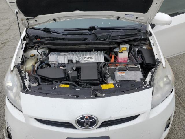 JTDKN3DU2A5207910 - 2010 TOYOTA PRIUS თეთრი ფოტო 11