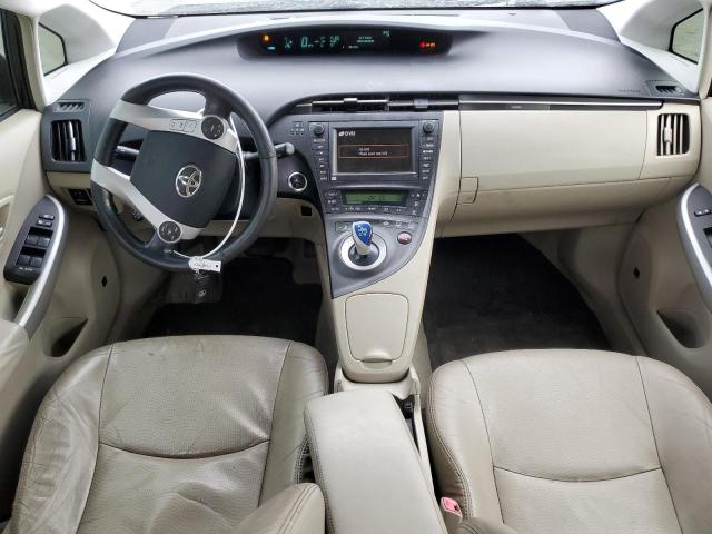 JTDKN3DU2A5207910 - 2010 TOYOTA PRIUS თეთრი ფოტო 8