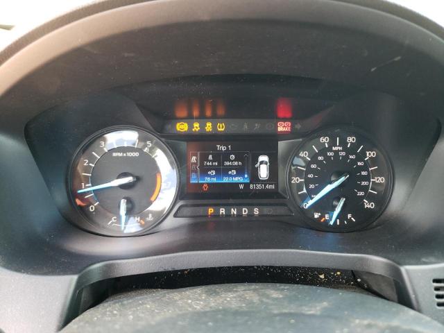 1FM5K7BH6JGC00784 - 2018 FORD EXPLORER Gümüş foto 9