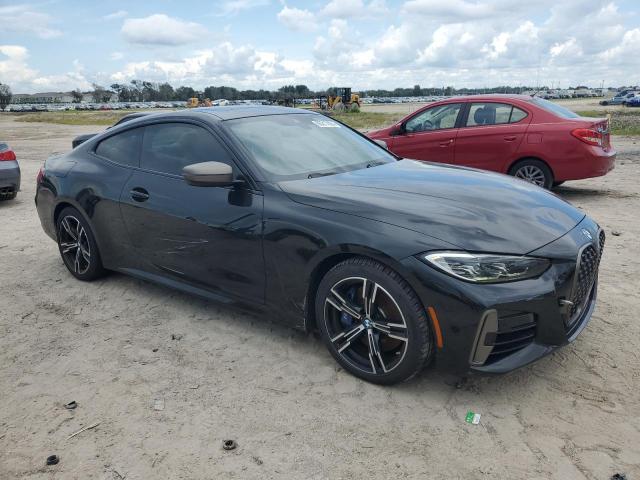 WBA13AR08MCF87606 - 2021 BMW M440XI BLACK photo 4
