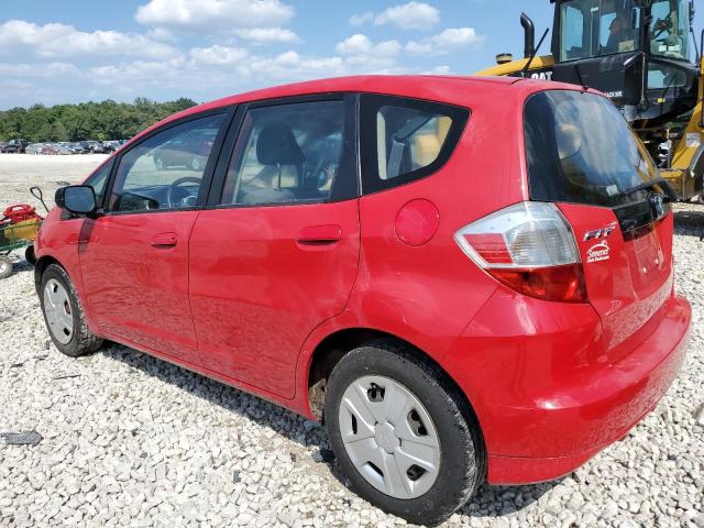 JHMGE8H34DC035902 - 2013 HONDA FIT RED photo 2