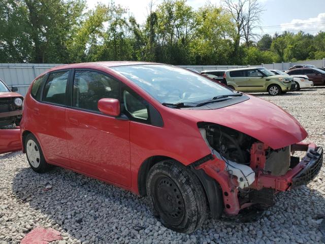 JHMGE8H34DC035902 - 2013 HONDA FIT RED photo 4