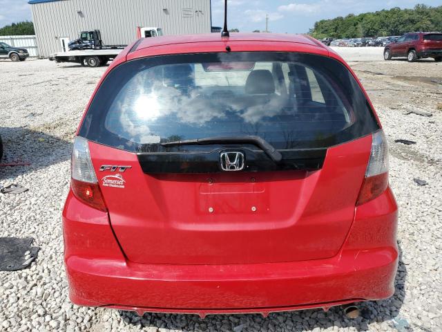 JHMGE8H34DC035902 - 2013 HONDA FIT RED photo 6