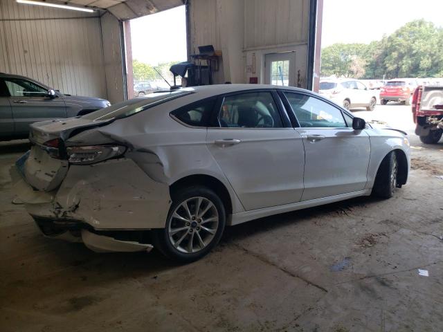 3FA6P0LU2HR307336 - 2017 FORD FUSION SE HYBRID WHITE photo 3