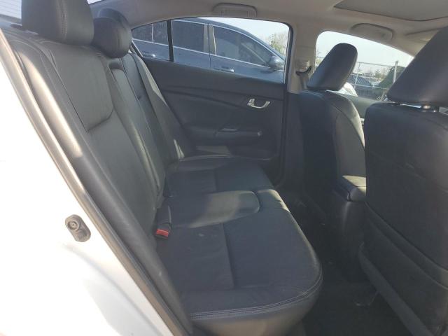 19XFB2F95EE203096 - 2014 HONDA CIVIC EXL თეთრი ფოტო 10
