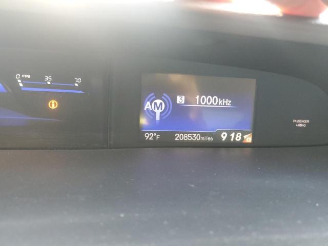 19XFB2F95EE203096 - 2014 HONDA CIVIC EXL თეთრი ფოტო 9