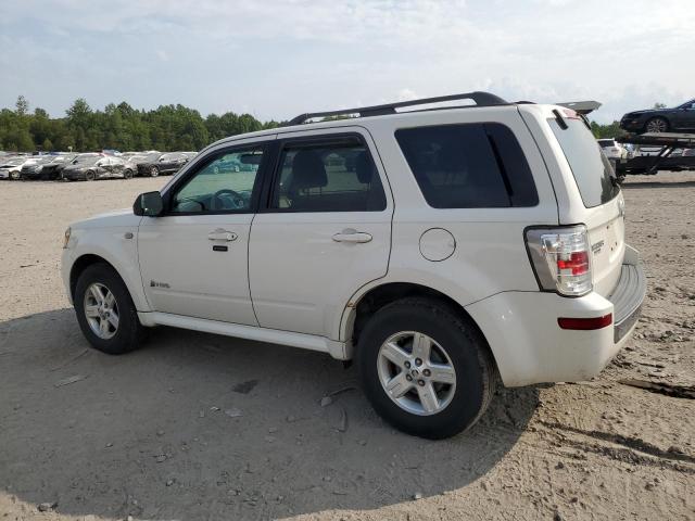 4M2CU39339KJ22069 - 2009 MERCURY MARINER HYBRID WHITE photo 2