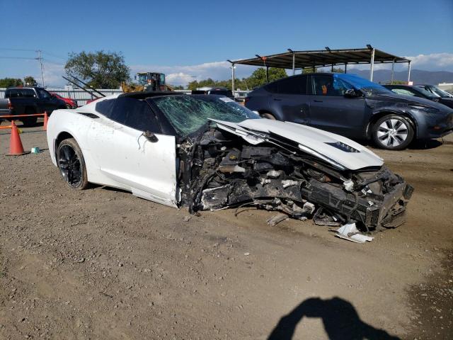 1G1YB2D76K5112008 - 2019 CHEVROLET CORVETTE STINGRAY 1LT WHITE photo 4