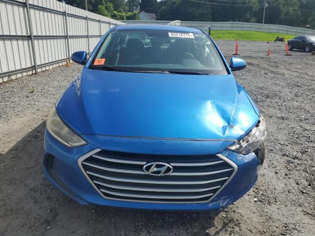 KMHD74LF0HU097043 - 2017 HYUNDAI ELANTRA SE BLUE photo 5