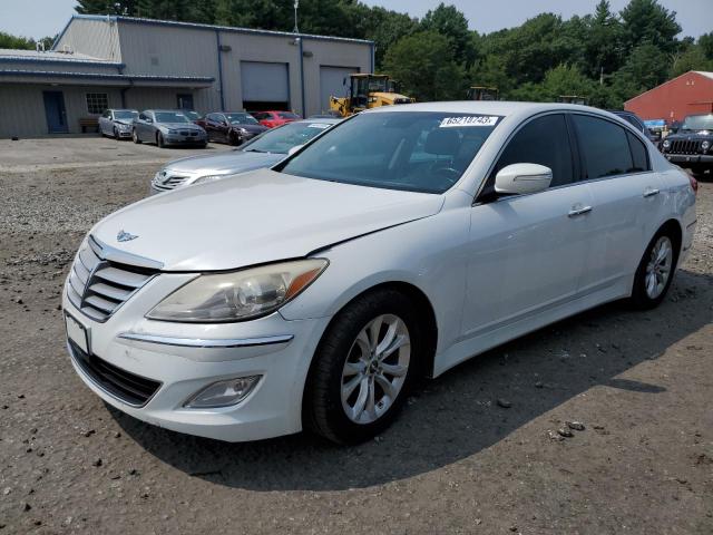 KMHGC4DD3CU183235 - 2012 HYUNDAI GENESIS 3.8L WHITE photo 1