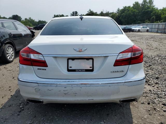 KMHGC4DD3CU183235 - 2012 HYUNDAI GENESIS 3.8L WHITE photo 6