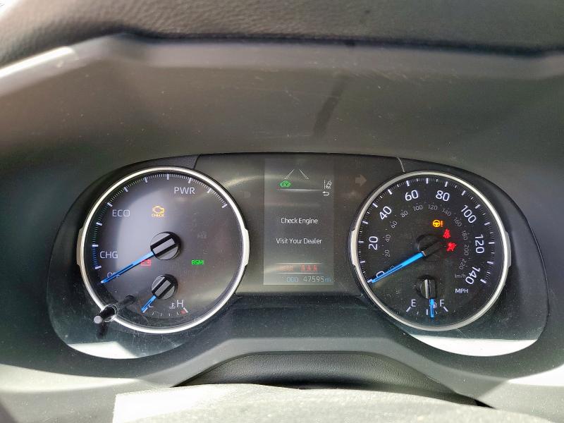 JTMMWRFVXKD024180 - 2019 TOYOTA RAV4 LE Silber Foto 9