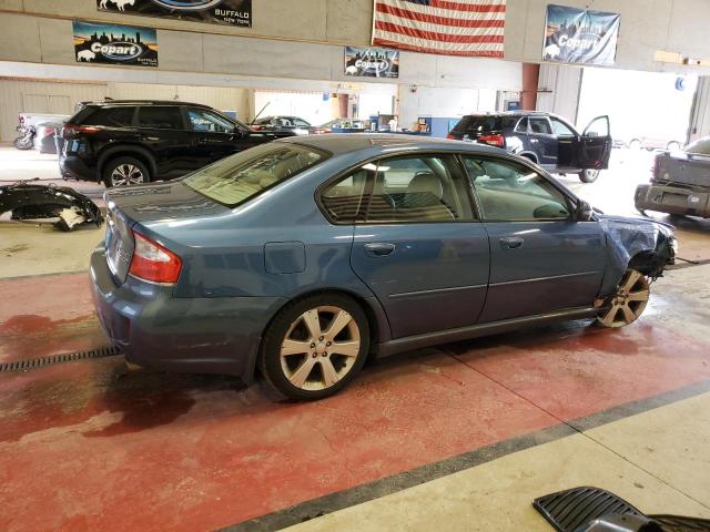 4S3BL676994214052 - 2009 SUBARU LEGACY 2.5 GT BLUE photo 3