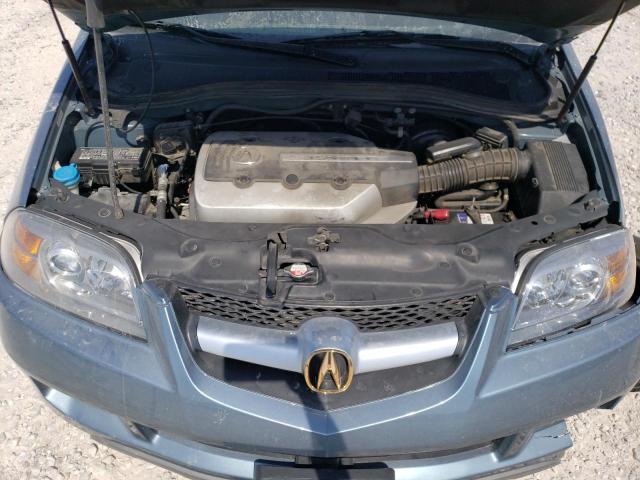 2HNYD18846H524127 - 2006 ACURA MDX TOURING BLUE photo 12