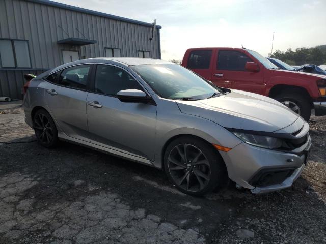 2HGFC2F83LH538803 - 2020 HONDA CIVIC SPORT 银色 照片 4